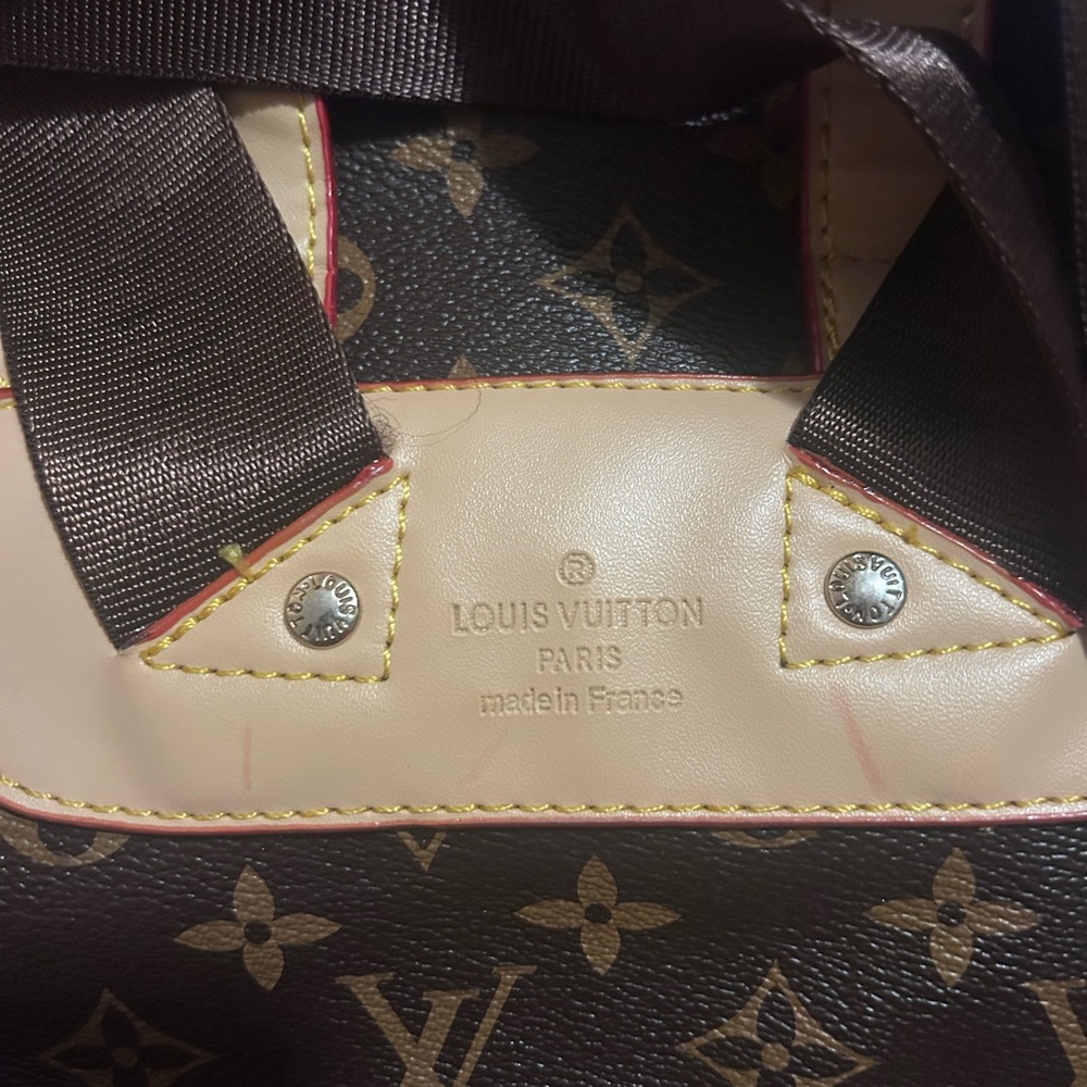 Luxury Monogram Brown Backpack - image 3